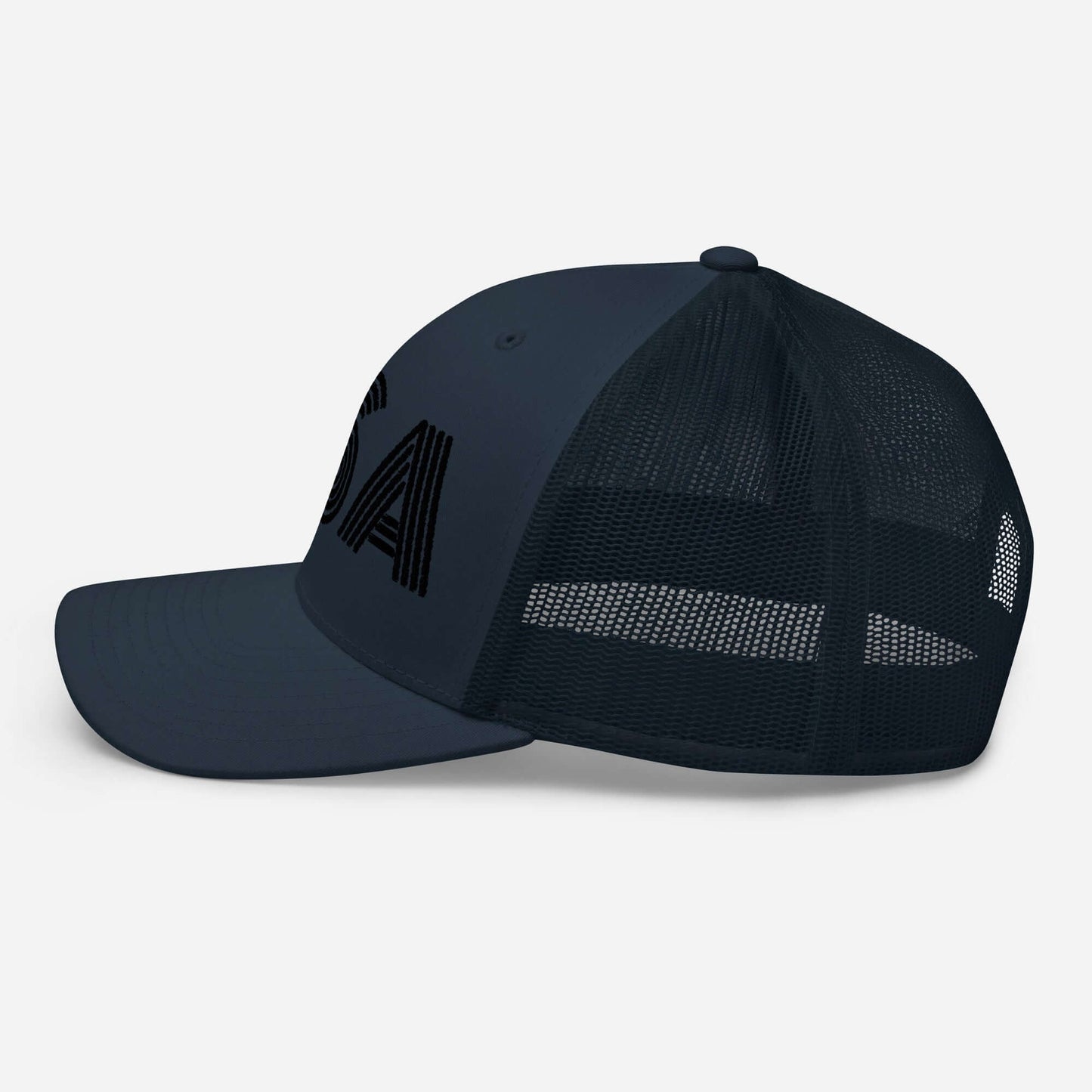 Retro USA Trucker Hat - Midnight Edition