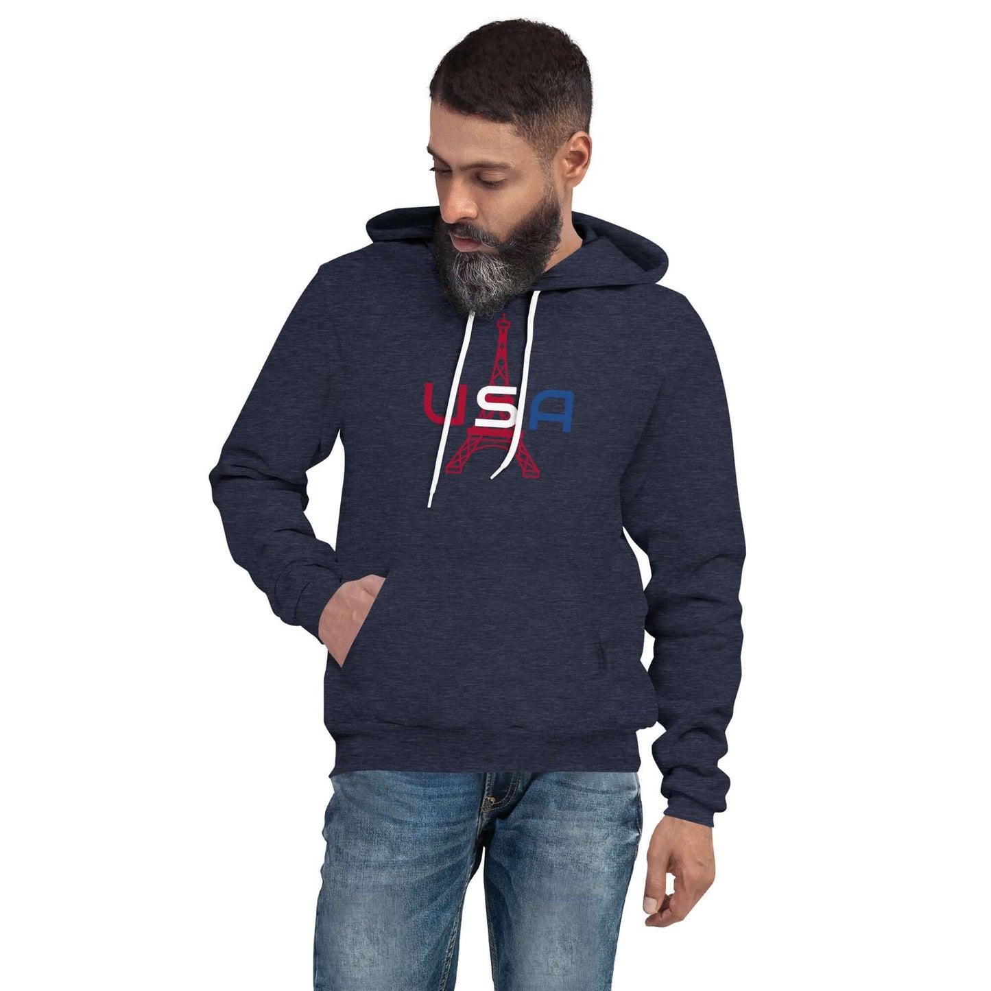 USA Paris Unisex hoodie