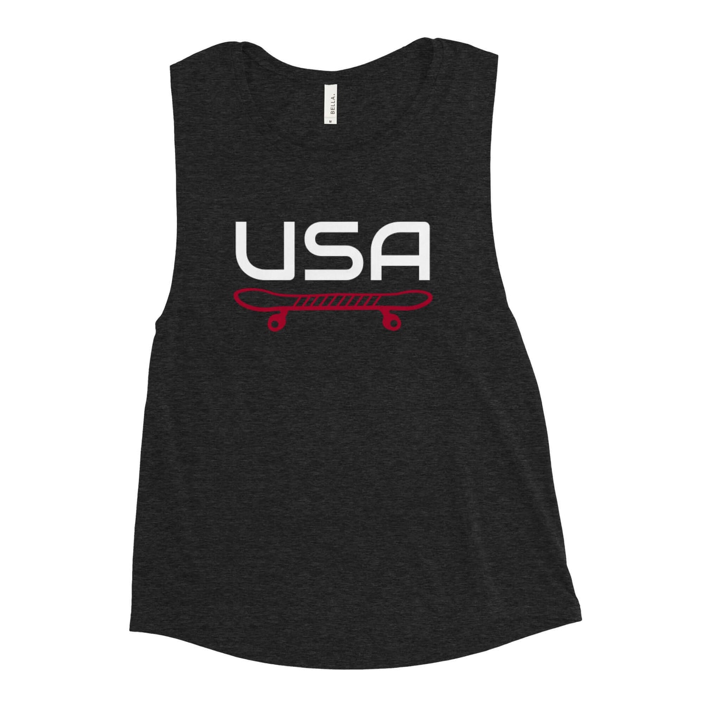 USA Skateboarding Ladies’ Muscle Tank