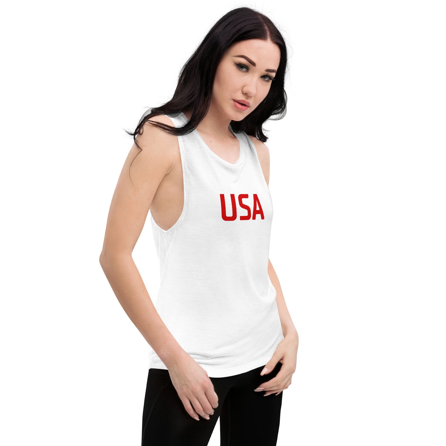 USA Ladies’ Muscle Tank