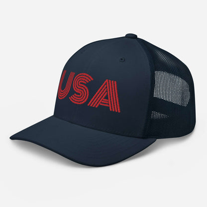 Retro USA Trucker Hat