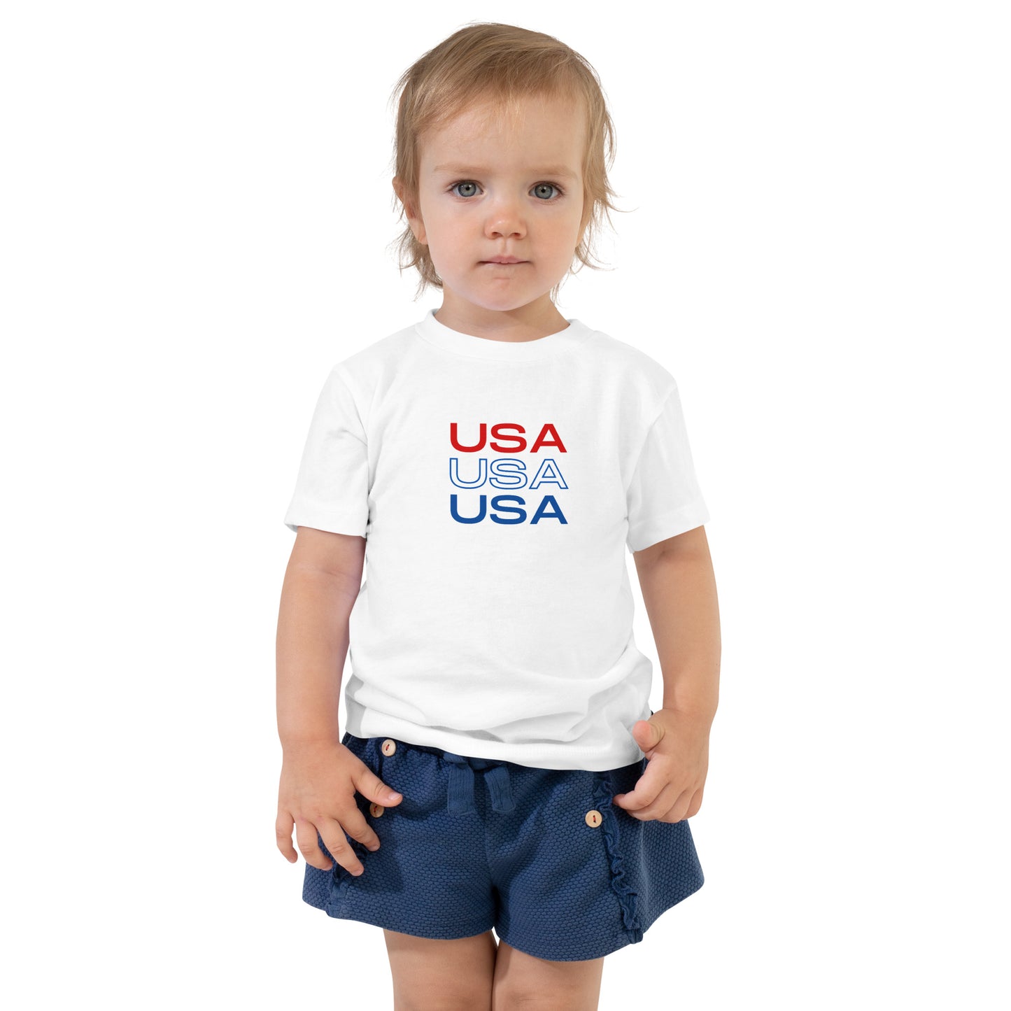 USA, USA, USA Toddler T-Shirt