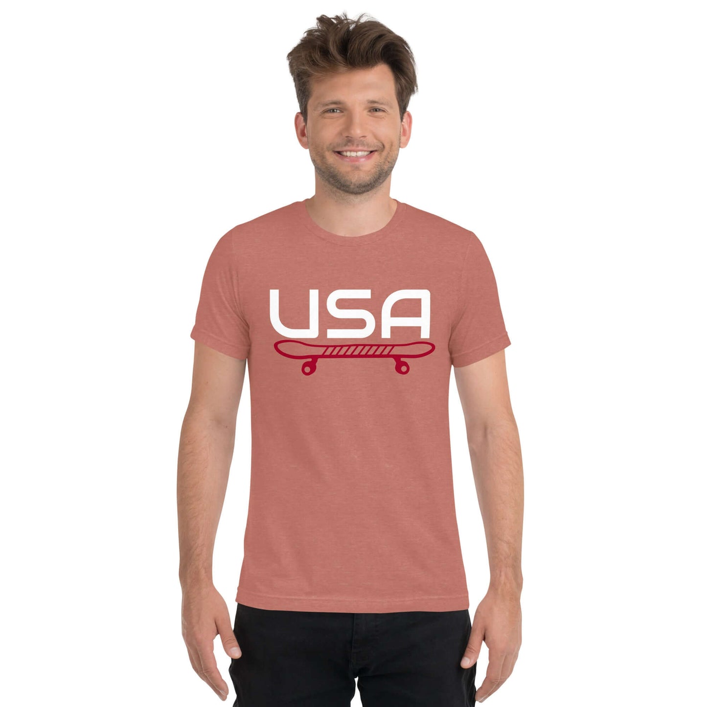 USA Skateboarding Men's T-shirt