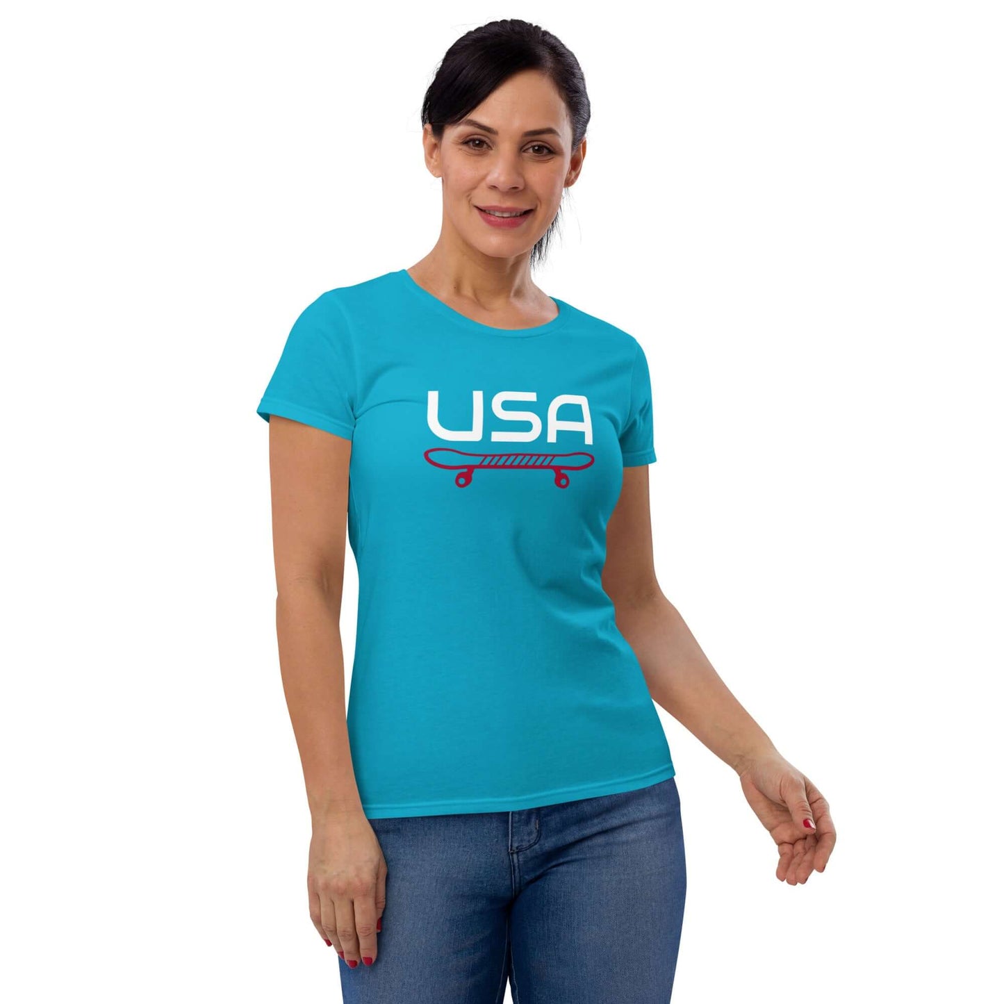 USA Skateboarding Women's T-shirt