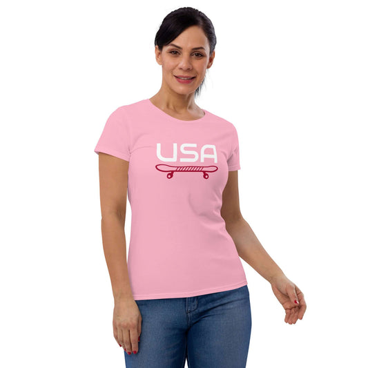 USA Skateboarding Women's T-shirt