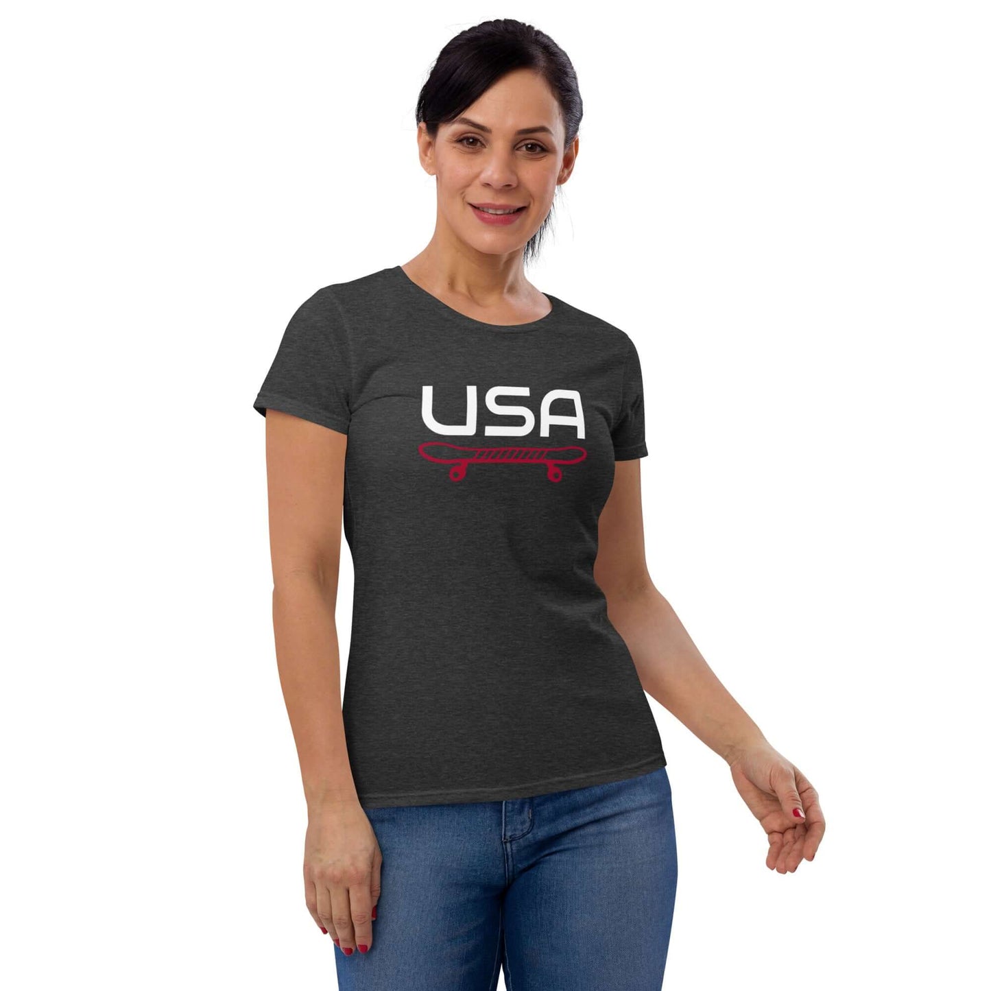 USA Skateboarding Women's T-shirt