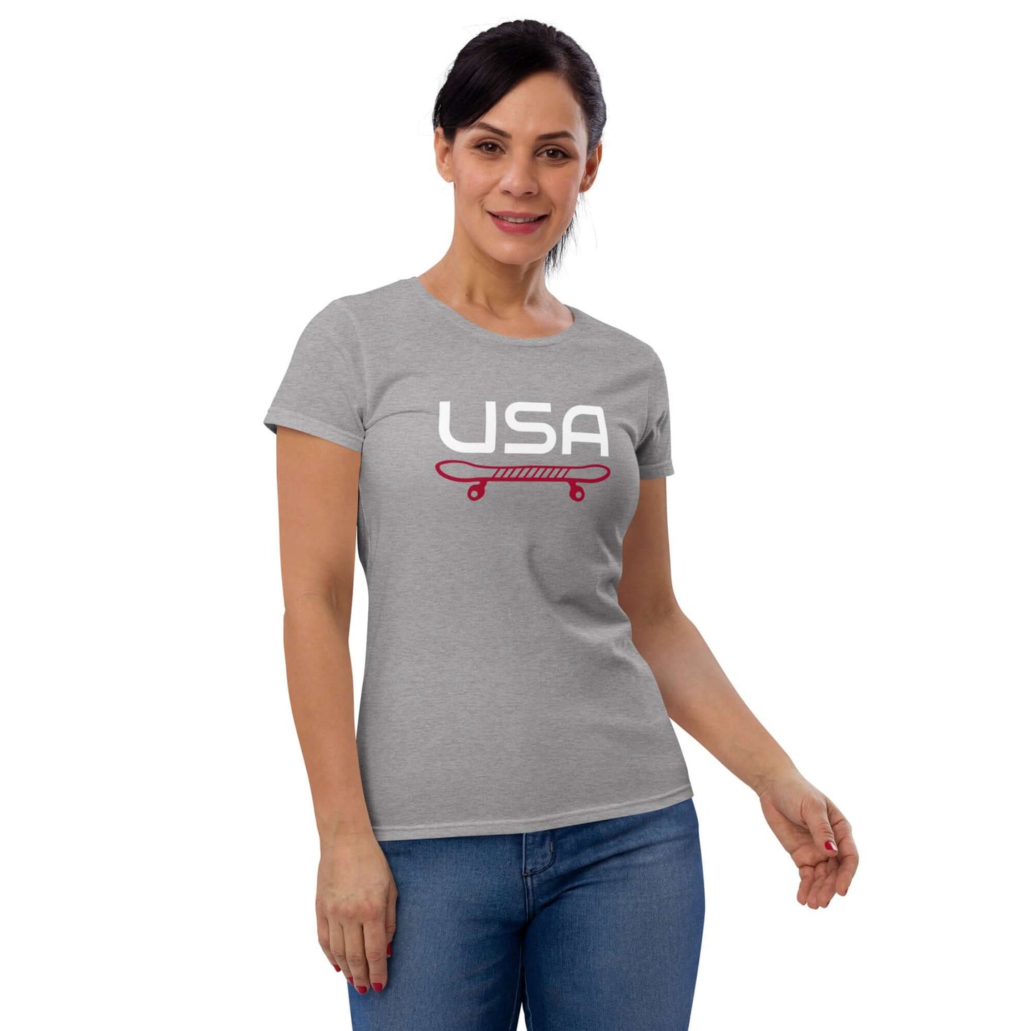 USA Skateboarding Women's T-shirt