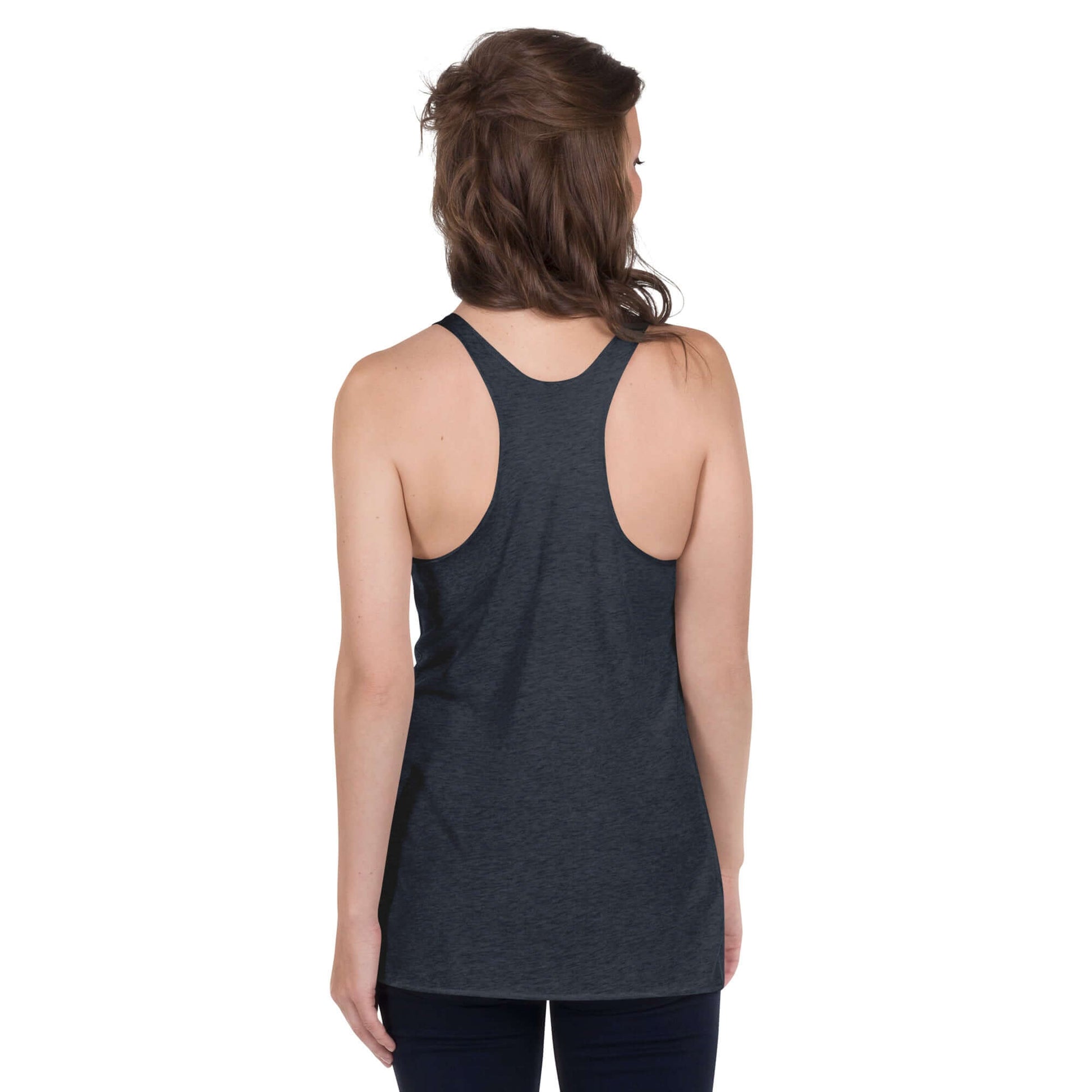 Retro USA Ladies' Racerback TankTankRetro USA Ladies' Racerback TankThis racerback tank is soft, lightweight, and form-fitting with a flattering cut and raw edge seams for an edgy touch. • 50% polyester, 25% combed ring-spun cotton, 25% rayon • Fabric wei