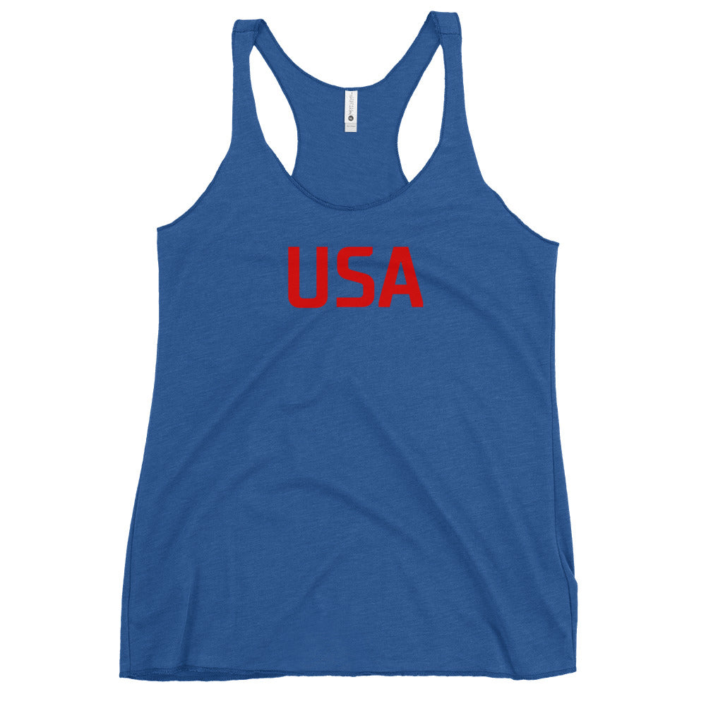 USA Ladies' Racerback Tank