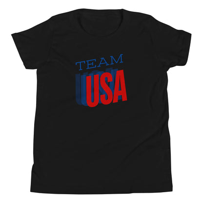 USA Youth Short Sleeve T-ShirtT-ShirtUSA Youth Short Sleeve T-ShirtThis is the tee that you've been looking for, and it's bound to become a favorite in any youngster's wardrobe. It's light, soft, and comes with a unique design that stands out from the cro