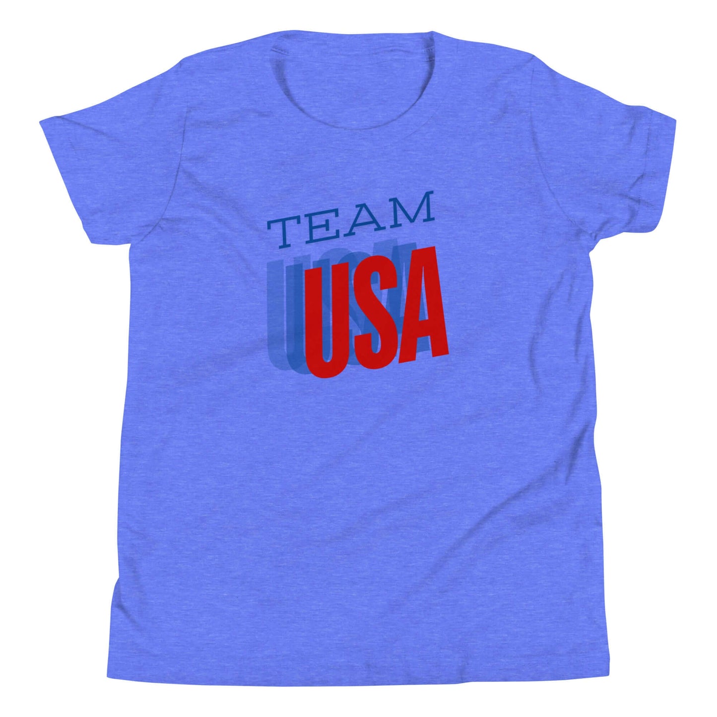 USA Youth Short Sleeve T-ShirtT-ShirtUSA Youth Short Sleeve T-ShirtThis is the tee that you've been looking for, and it's bound to become a favorite in any youngster's wardrobe. It's light, soft, and comes with a unique design that stands out from the cro