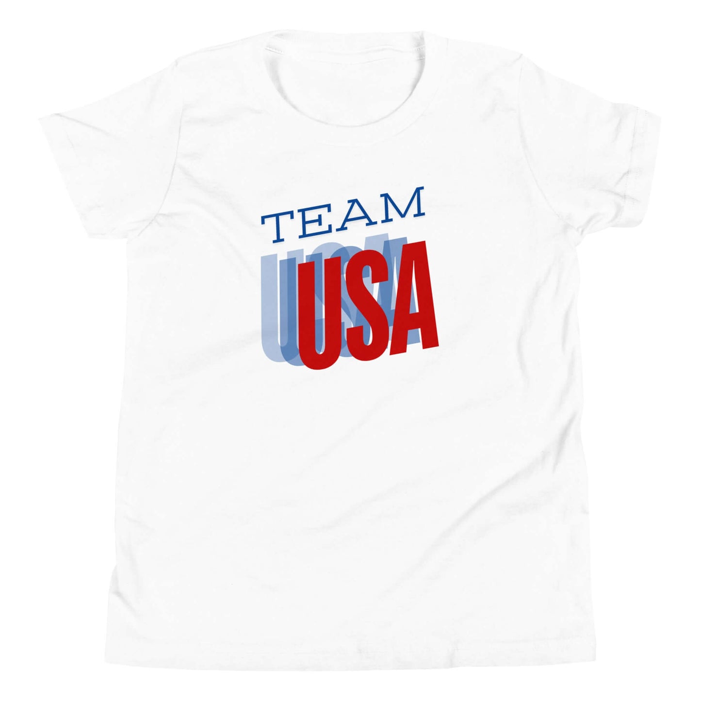 USA Youth Short Sleeve T-ShirtT-ShirtUSA Youth Short Sleeve T-ShirtThis is the tee that you've been looking for, and it's bound to become a favorite in any youngster's wardrobe. It's light, soft, and comes with a unique design that stands out from the cro